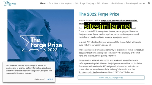 forgeprize.com alternative sites