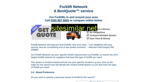 Forklift-network similar sites