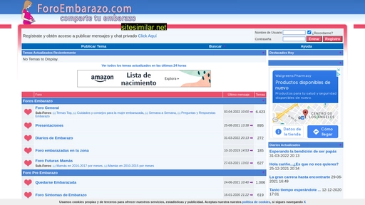 foroembarazo.com alternative sites