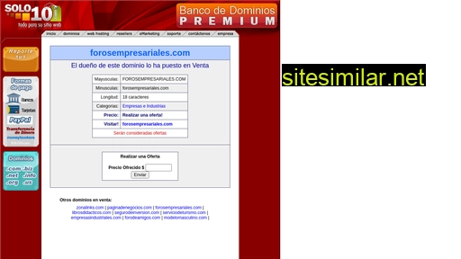 forosempresariales.com alternative sites
