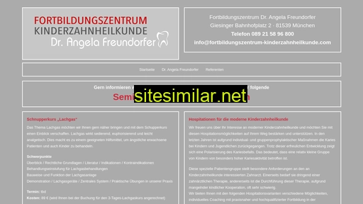 fortbildungszentrum-kinderzahnheilkunde.com alternative sites