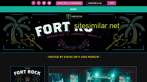 fortrockfestival.com alternative sites