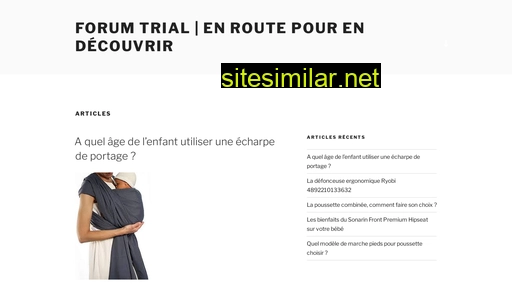 forum-trial.com alternative sites