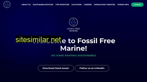 fossilfreemarine.com alternative sites