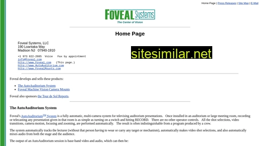 foveal.com alternative sites