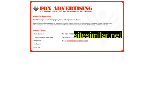Fox-advertising similar sites