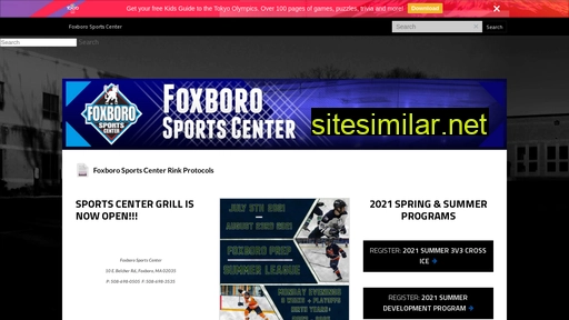 Foxborosportscenter similar sites