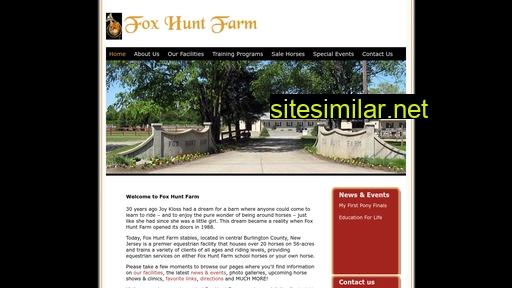 foxhuntfarm.com alternative sites