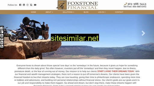foxstonefinancial.com alternative sites