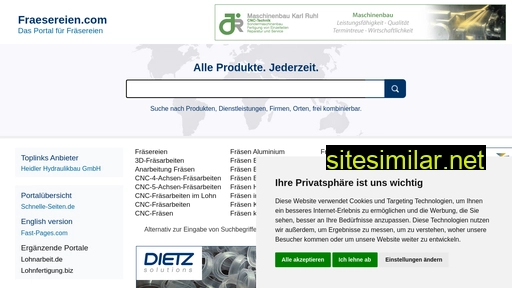 fraesereien.com alternative sites