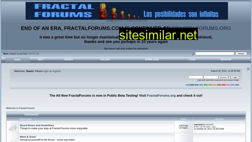 fractalforums.com alternative sites