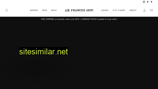 francesjaye.com alternative sites