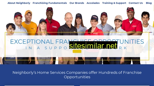 franchise.neighborlybrands.com alternative sites
