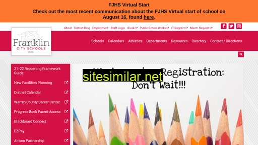 franklincityschools.com alternative sites