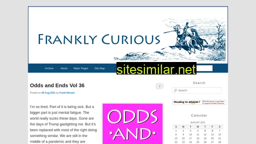 franklycurious.com alternative sites