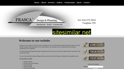 frascadesignandplanning.com alternative sites