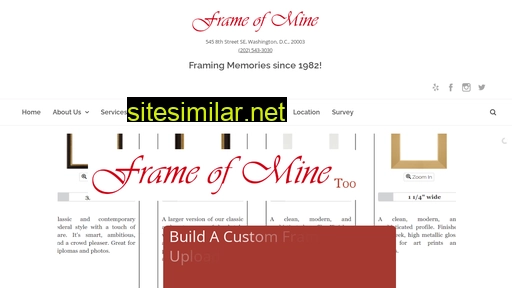 frameofminedc.com alternative sites