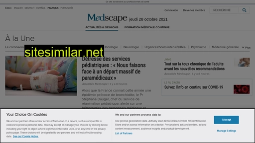 francais.medscape.com alternative sites