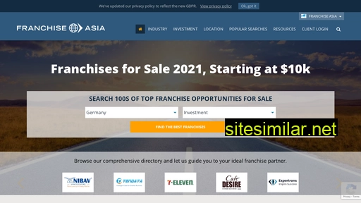 franchiseasia.com alternative sites