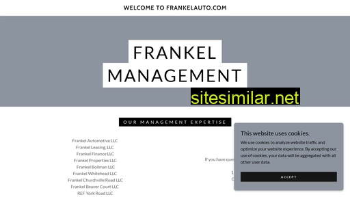 frankelauto.com alternative sites