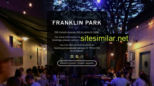 franklinparkbrooklyn.com alternative sites