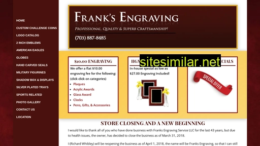 franksengraving.com alternative sites