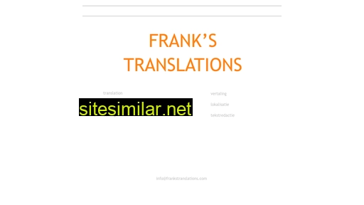 Frankstranslations similar sites