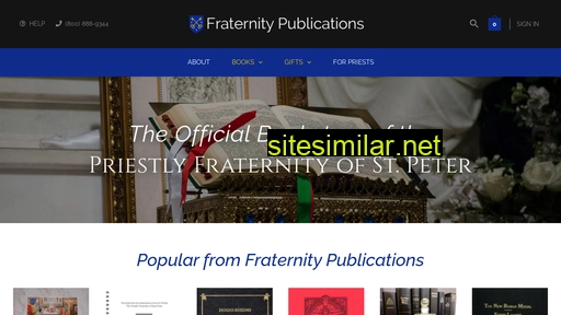 fraternitypublications.com alternative sites