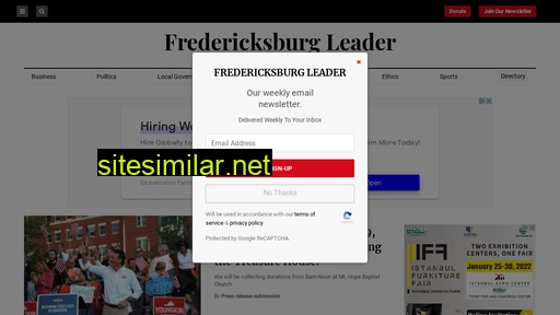 fredericksburgleader.com alternative sites