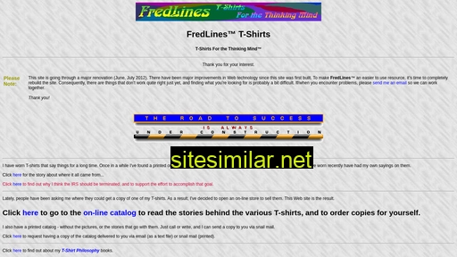 fredlines-tshirts.com alternative sites