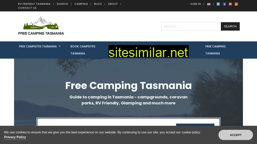 freecampingtasmania.com alternative sites