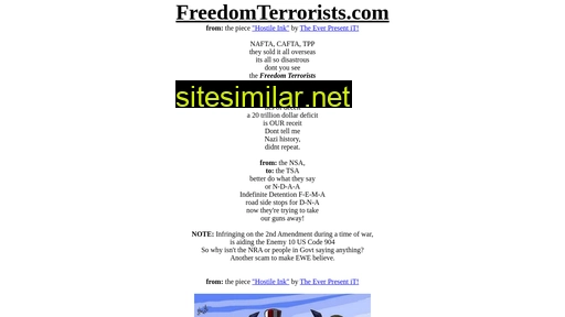 freedomterrorists.com alternative sites