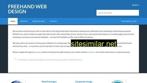 Freehandwebdesign similar sites