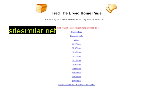 fredthebread.com alternative sites