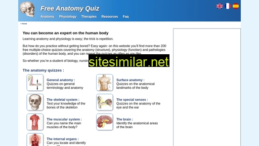 free-anatomy-quiz.com alternative sites