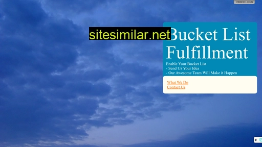 Free-bucketlist similar sites