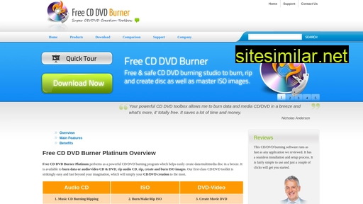 Free-cd-dvd-burner similar sites