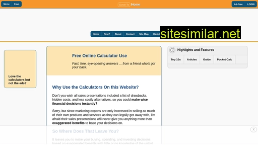 free-online-calculator-use.com alternative sites