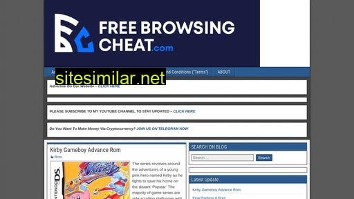freebrowsingcheat.com alternative sites