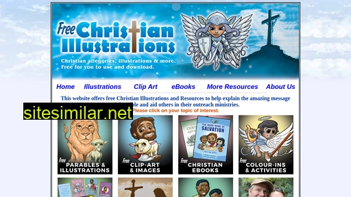freechristianillustrations.com alternative sites