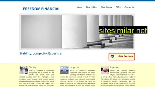 freedomfinancialllc.com alternative sites