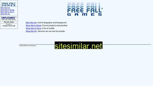 Freefallgames similar sites