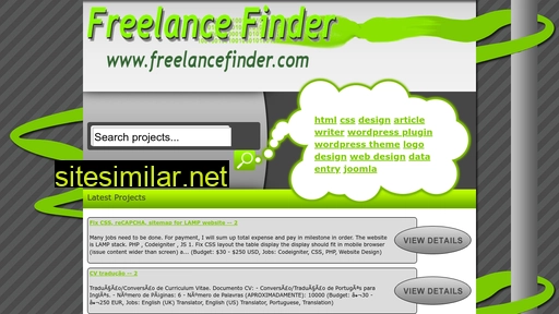 Freelancefinder similar sites