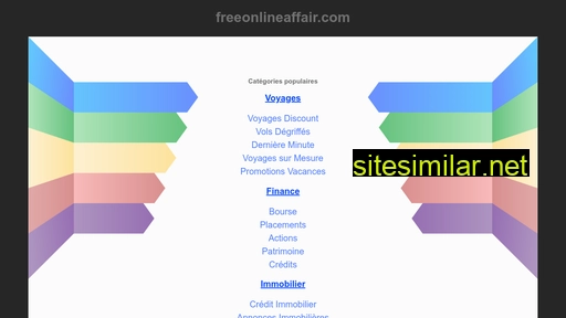 Freeonlineaffair similar sites