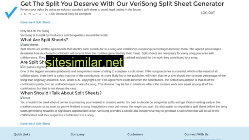 freesplitsheet.com alternative sites