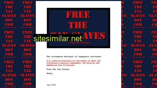 freethetaxslaves.com alternative sites