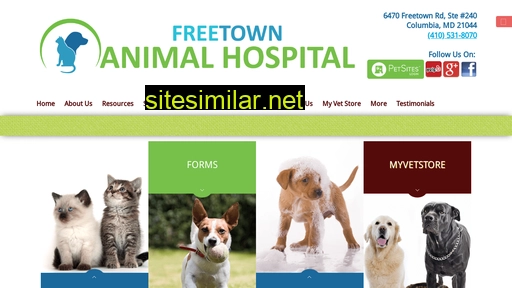 freetownanimalhospital.com alternative sites