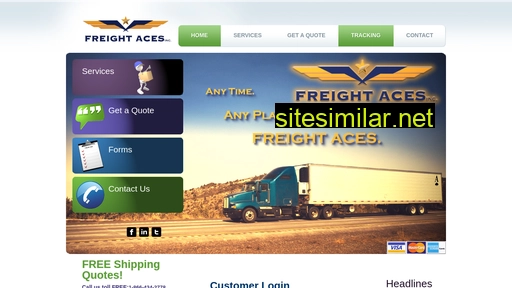 freightaces.com alternative sites