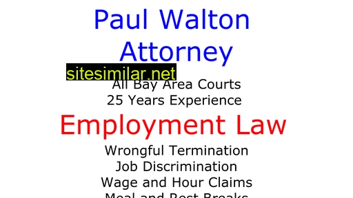 fremont-employment-lawyer.com alternative sites