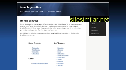 Frenchgenetics similar sites